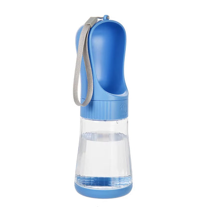 Portable Dog Water Bottle with Food Container Travel 2 in 1 Pet Water Dispenser for Small Large Dogs Cat Labrador Drinking Bowls